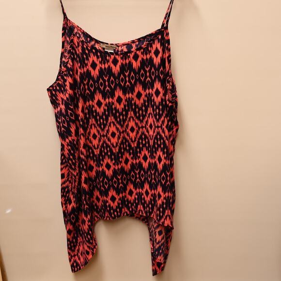 Ultra Teeze Size 3X Sun Top Assymetric Hem Sleeveless Drapes Nice - Picture 2 of 12